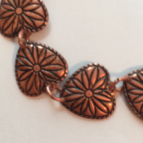 Exquisite vintage Western style copper bracelet, excellent condition! - Picture 5 of 16
